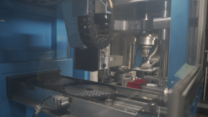 Pressing inserts blanks